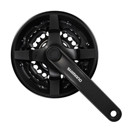 Kampisarja Shimano 6/7/8-nopeuksinen musta FC-TY301 42x34x24T 170mm
