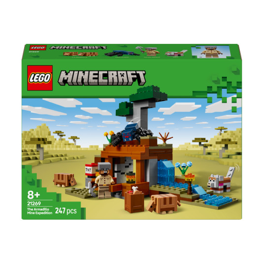LEGO® 21269 Minecraft Armadillo-kaivosretkikunta