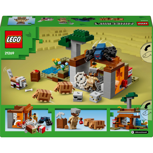 LEGO® 21269 Minecraft Armadillo-kaivosretkikunta