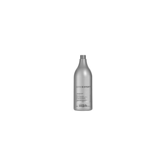 L´Oréal Professionnel Serie Expert Silver - Gloss Shampoo for recovery and restore vitality gray hair, 1500ml
