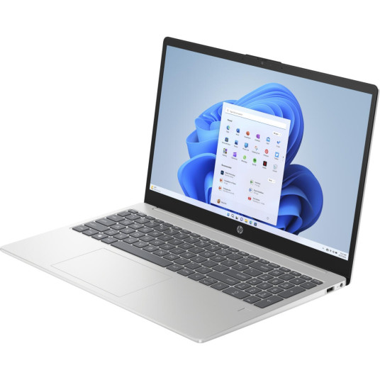 HP 15-FD0131WM i3-N305 15.6" FHD AG 8GB SSD256 BT FPR Win11 Silver (REPACK) 2Y 2Y