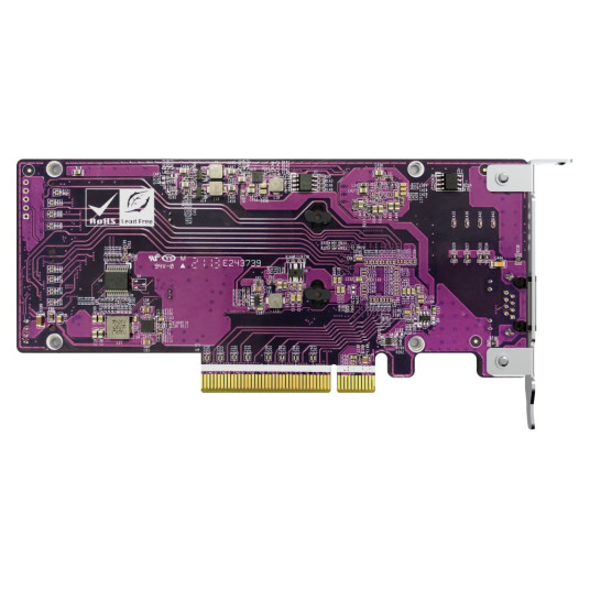 Laajennuskortti QM2-2P10G1TB 2xPCI e 1 x Marvell AQC113C