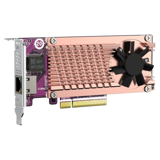 Laajennuskortti QM2-2P10G1TB 2xPCI e 1 x Marvell AQC113C