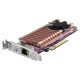 Laajennuskortti QM2-2P10G1TB 2xPCI e 1 x Marvell AQC113C