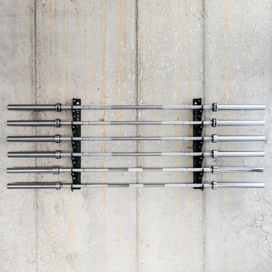 STR46 WALL MOUNTED OLIMPIC BARBELL RACK HMS