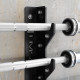 STR46 WALL MOUNTED OLIMPIC BARBELL RACK HMS
