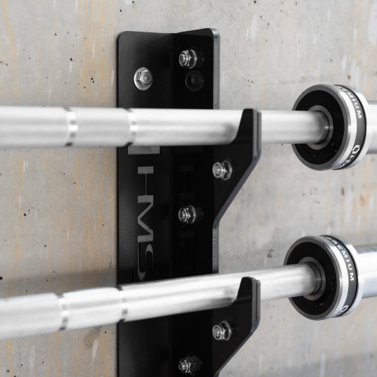 STR46 WALL MOUNTED OLIMPIC BARBELL RACK HMS