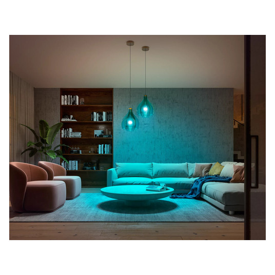 Philips Hue White and Color ambiance Aloituspakkaus: 3 E27-älylamppua (1 100) + Dimmer switch