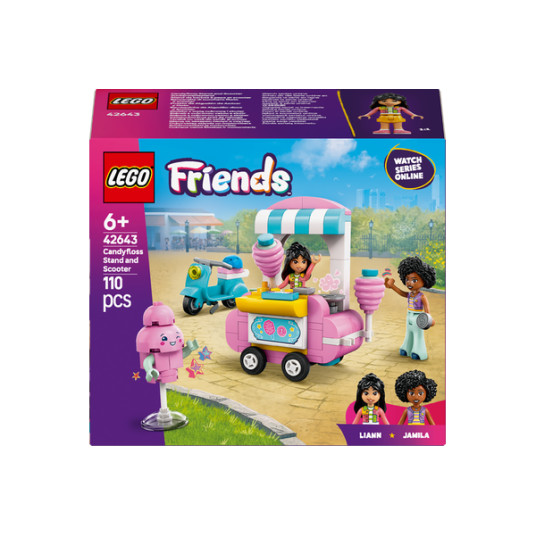 LEGO® 42643 LEGO Friends Cotton Candy -teline ja skootteri