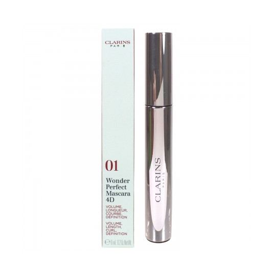 Clarins - Mascara 4D ripsiväri (Wonder Perfect Mascara 4D) 8 ml - 02 ruskea