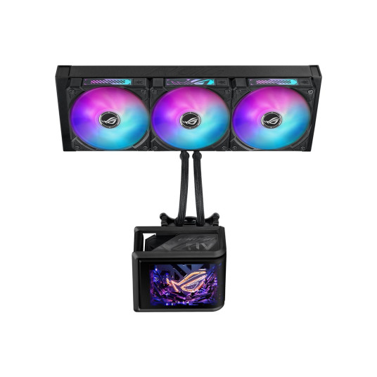 ASUS ROG Ryuo IV SLC 360 ARGB prosessori Universal Liquid Cooler 12 cm Musta