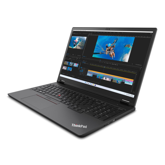 Lenovo ThinkPad P16v Gen 2 (Intel) Intel Core Ultra 7 165H Mobiilityöasema 40,6 cm (16") WUXGA 32 GB DDR5-SDRAM 1 TB SSD NVIDIA RTX 2000 Ada Wi-Fi 6E (802.11ax) Windows 11 Pro Suomi Musta