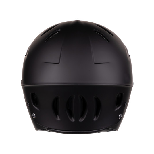 Lasten kypärä FORCE DOWNHILL Junior // koko S-M (54-58 cm) (musta)