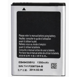 Samsung Replacement EB494358VU Battery Samsung S5660 Gio S5670 Fit S5830 Ace Li-Ion 1350mAh (NO LOGO)