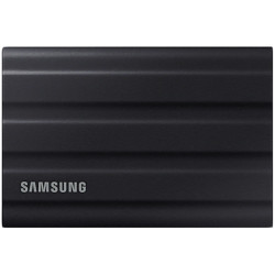 SAMSUNG T7 Shield Ext SSD 2000 GB USB-C black 1050/1000 MB/s 3 yrs, included USB Type C-to-C and Type C-to-A cables, Rugged storage featuring IP65 rated dust and water resistance and up to 3-meter drop resistant