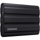 SAMSUNG T7 Shield Ext SSD 2000 GB USB-C black 1050/1000 MB/s 3 yrs, included USB Type C-to-C and Type C-to-A cables, Rugged storage featuring IP65 rated dust and water resistance and up to 3-meter drop resistant