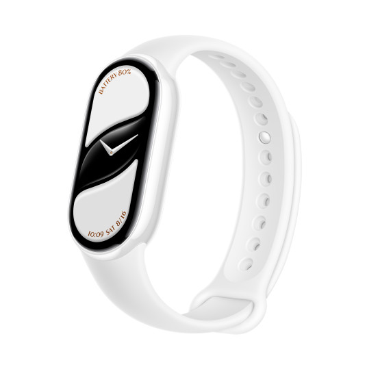 Xiaomi Smart Band 10 Ceramic Edition | AMOLED | Waterproof | Bluetooth | Pearl White