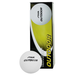 Pöytätennispallot STIGA OUTDOOR 3 kpl