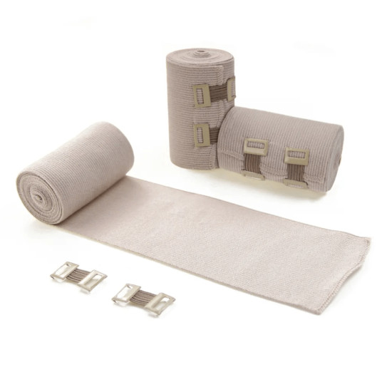 Elastinen side, kompressioside, leveys 75 mm, pituus 4,5 m.