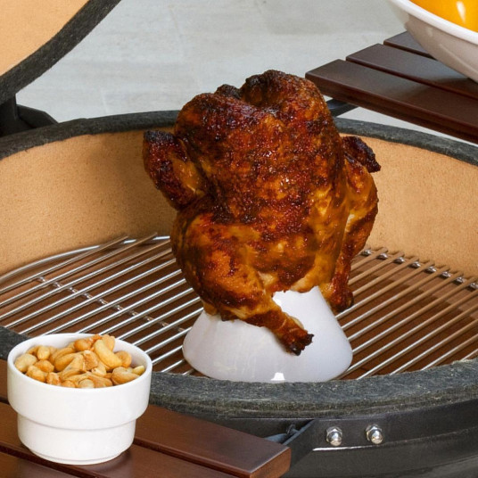 KamadoClubin keraaminen kananpaistoteline