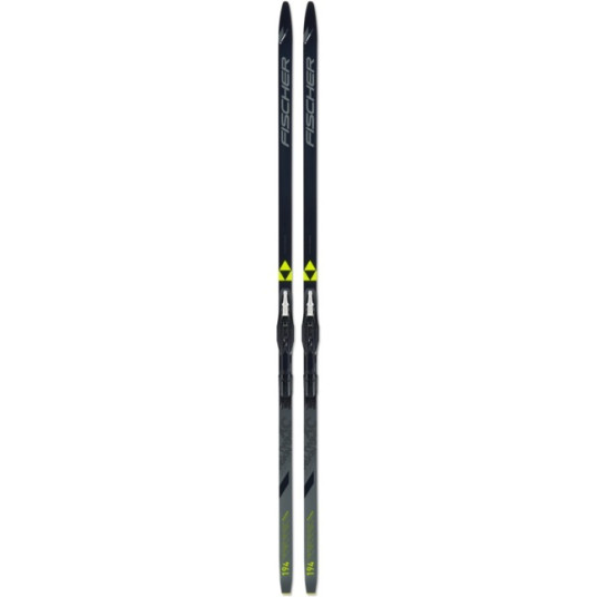 Litteät sukset sidoksilla Fischer Twin Skin Sport EF IFP-204 cm