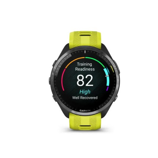 Garmin Forerunner 965 3,56 cm (1,4") AMOLED 47 mm Digitaalinen 454 x 454 pikseliä Kosketusnäyttö Keltainen Wi-Fi GPS (satelliitti)