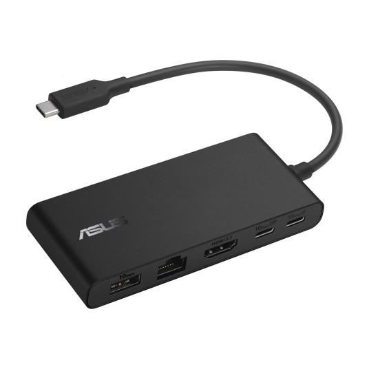Asus Dual 4K USB-C Dock DC201 | Ethernet LAN (RJ-45) portit 1 | USB 3.0 (3.1 Gen 1) Type-C portit määrä 3 | HDMI portit määrä 1 | HDMI portit määrä 1