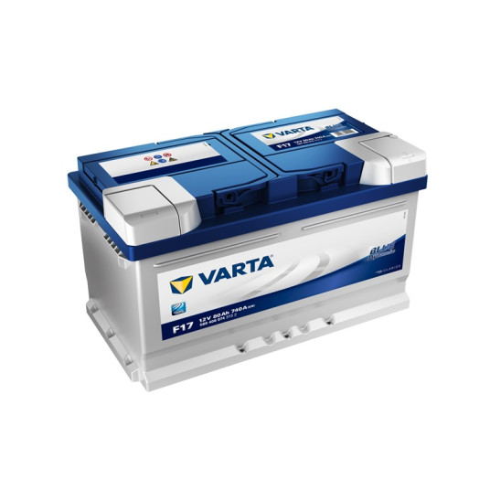 Starter battery VARTA 12V 80Ah/740A (P+ standard) 315x175x175 B13
