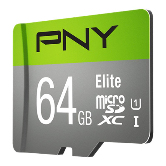 PNY Elite 64 GB MicroSDXC Class 10 -muistikortti