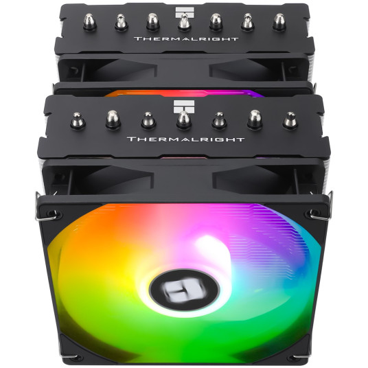 Thermalright Phantom Spirit 120 SE ARGB prosessori-ilmanjäähdytin 12 cm musta 1 kpl
