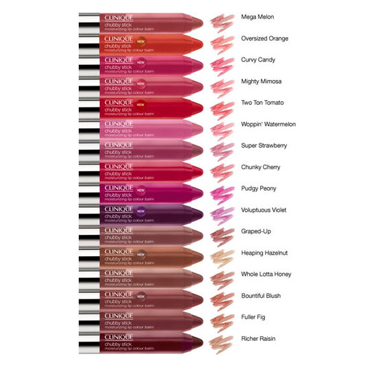 Clinique - Chubby Stick Moisturizing huulipuna (Moisturizing Lip Color Balm) 3 g - 07 Super Strawberry