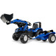 FALK New Holland Blue Pedal Traktori perävaunulla 3 vuotta vanha
