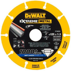 DeWalt timanttinen leikkuukiekko 125 x 22,23 x 1,3 mm
