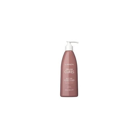 L'ANZA Healing Curls Butter Conditioner - Vahvistava hoitoaine kiharoille ja aaltoileville hiuksille, 236 ml