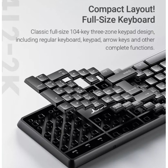 Acer LK41-2K Wireless Keyboard + Mouse USB / ENG