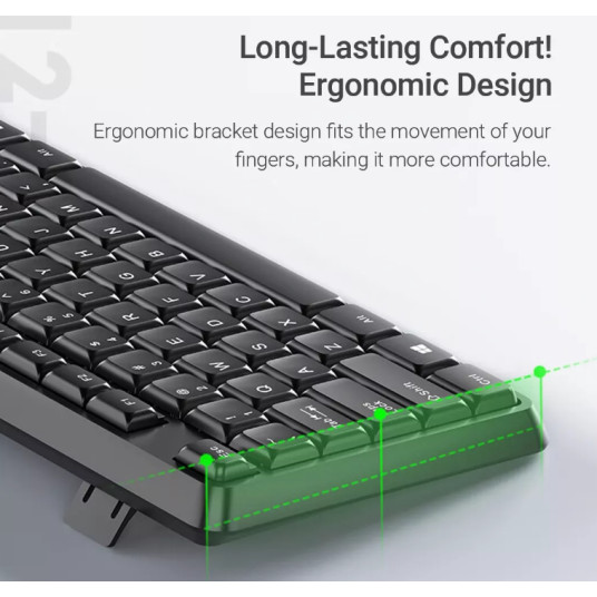 Acer LK41-2K Wireless Keyboard + Mouse USB / ENG