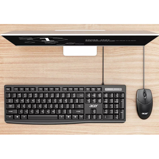 Acer OAK040 Wired Keyboard + Mouse USB / ENG
