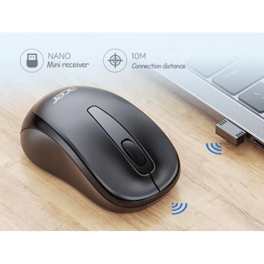 Acer M157  Wireless Optical Mouse 1600DPI / USB