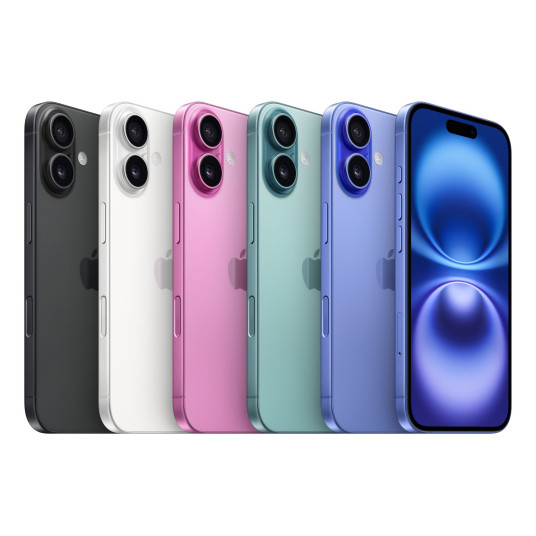 Apple iPhone 16 15,5 cm (6,1") Dual SIM iOS 18 5G USB Type-C 256 GB Musta