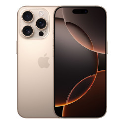 Apple iPhone 16 Pro 16 cm (6.3") Dual SIM iOS 18 5G USB Type-C 512 GB Sand