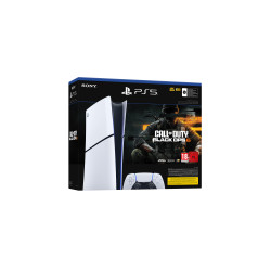 Pelikonsoli Sony Playstation 5 Slim Digital Edition (PS5) 1TB White + Call of Duty Black Ops 6 Bundle