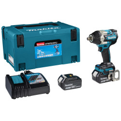 Iskuavain 18V 2X5.0Ah+MAKPAC DTW701RTJ