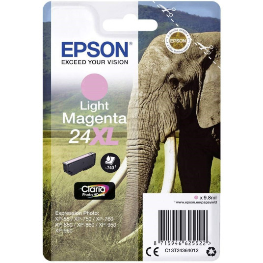 "Epson C13T24364012 light magenta HC"