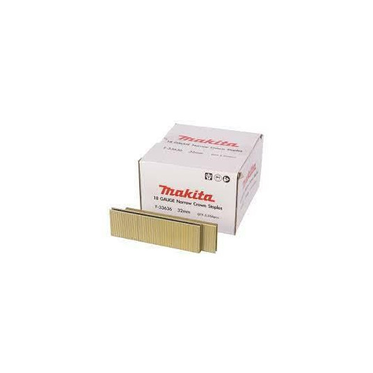 MAKITA STAPLES 18GA 5,7x32mm /5056pcs. GALVANIZED