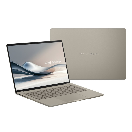 ASUS Zenbook 14 UX3407RA-QD020W X Elite X1E 78 100 14.0" WUXGA OLED 60Hz 400nits Glossy 32GB LPDDR5X SSD1TB Qualcomm Adreno GPU WLAN+BT Cam 70WHrs Win11 Zabriskie Beige