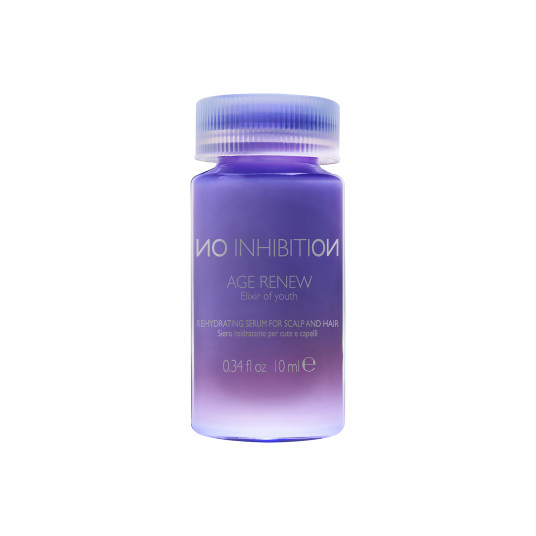 No Inhibition, Age Renew Rehydrating Element O2, Hiusseerumi, Silky & Healthy, x4 kpl, 10 ml