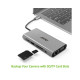 Acer HP.DSCAB.002 laptop dock/port replicator USB 3.2 Gen 1 (3.1 Gen 1) Type-C Silver