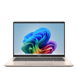 Asus Vivobook 14 X1407QA-LY045W | Platinum Gold | 14 " | IPS | WUXGA | 1920 x 1200 pikseliä | Häikäisemättömyys | Snapdragon X | X1 26 100 | 16 GB | LPDDR5X | 512 GB kiintolevy | Qualcomm Adreno GPU | Windows 11 Home | 802.11ax | Bluetooth-versio 