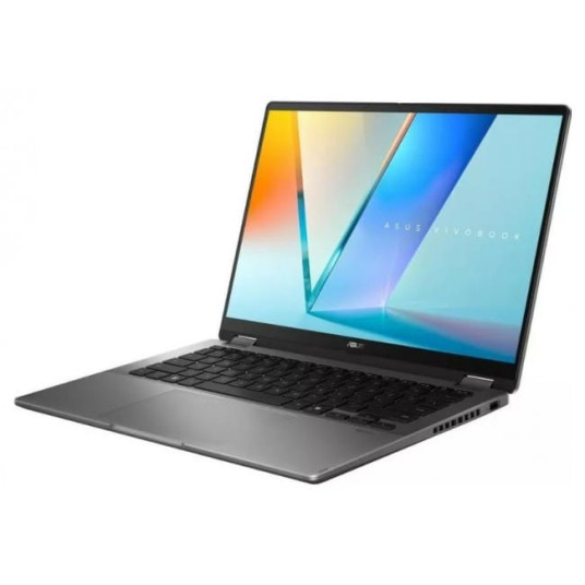 ASUS Vivobook 14 Flip OLED TP3407SA-QL011W - Ultra 5 - 226V | 14" | Kosketus | 16GB | 512GB | W11Home | Harmaa