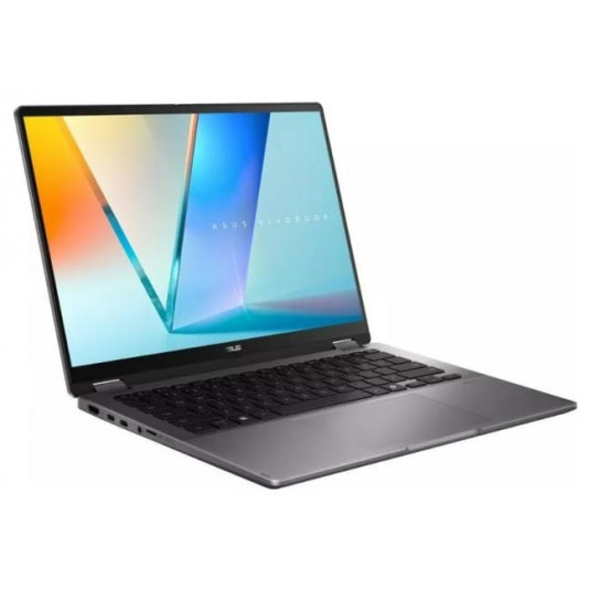 ASUS Vivobook 14 Flip OLED TP3407SA-QL011W - Ultra 5 - 226V | 14" | Kosketus | 16GB | 512GB | W11Home | Harmaa